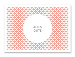 Karte „Alles Gute“