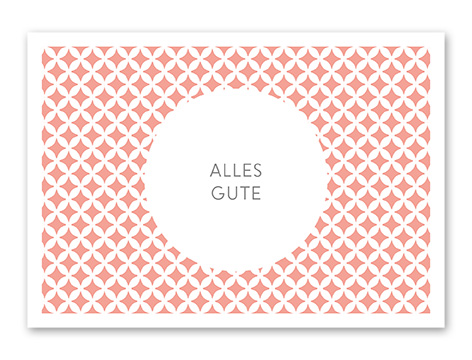 Karte „Alles Gute“