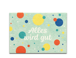 Mini-Karte „Alles wird gut“
