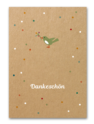 Karte „Vogel“