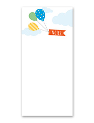 Notizblock „Luftballons“