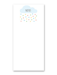 Notizblock „Wolke“