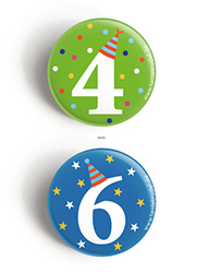 Button „Kinder Zahlen 4–6“