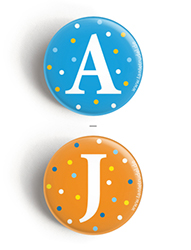 Button „Buchstaben A–J“
