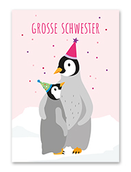 Karte „Grosse Schwester“