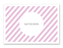 Karte „Gutschein“