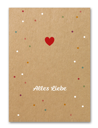 Karte „Herz“