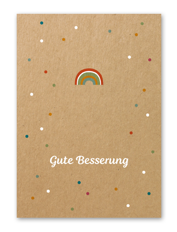 Karte „Regenbogen“