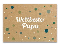 Karte „Weltbester Papa“